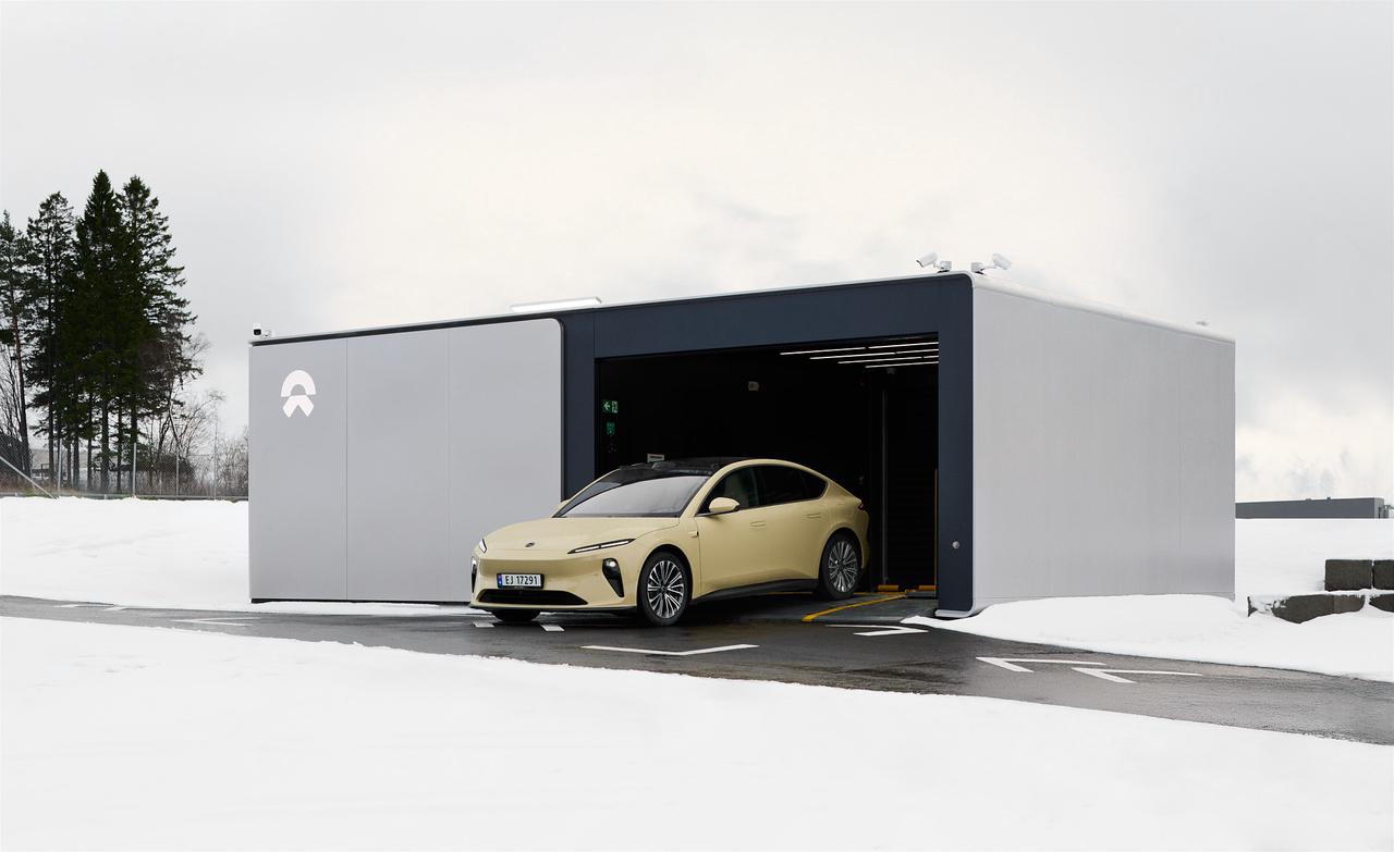 batteribyttestasjon+trondheim+NIO